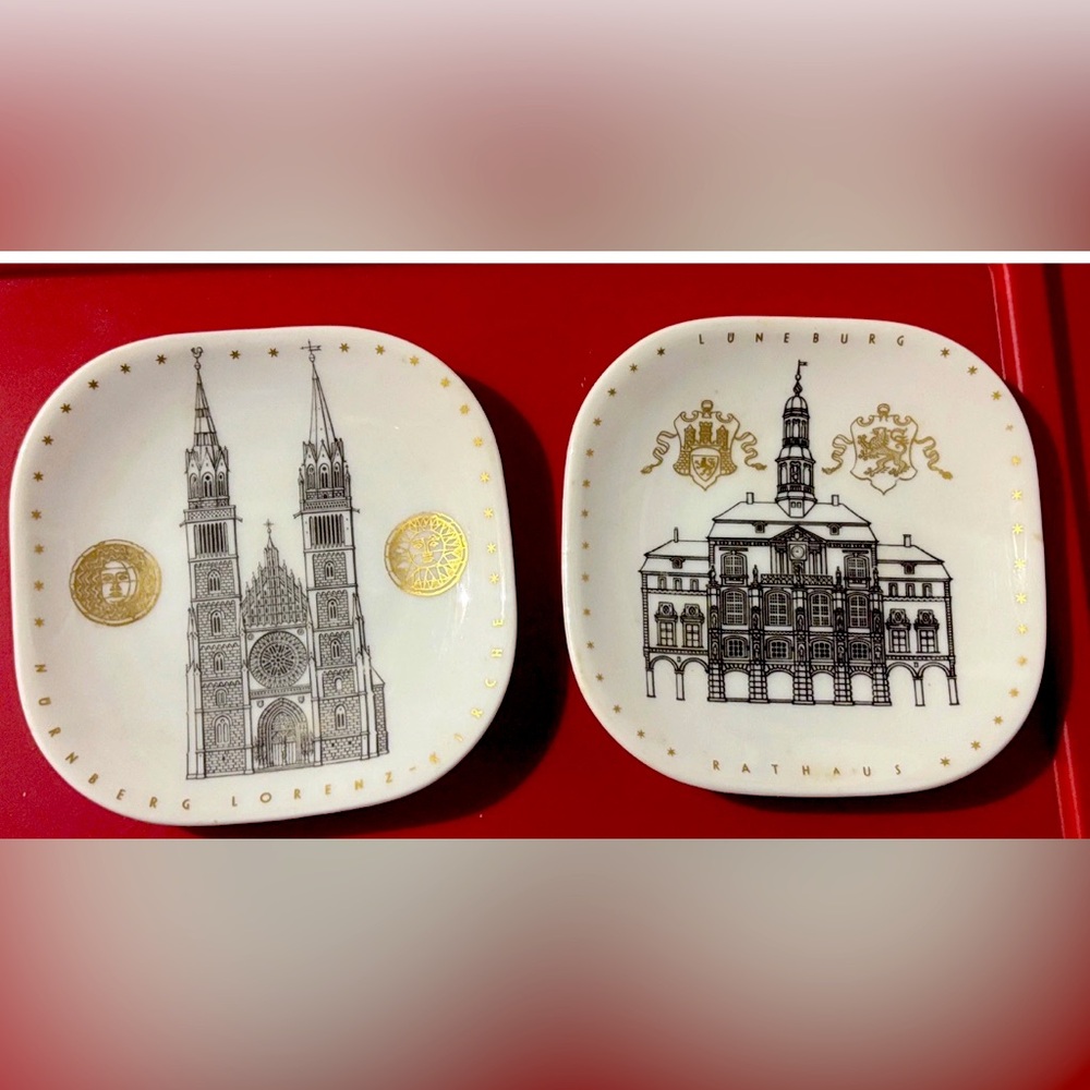 GEGR 1849 Uhlenhorst Square Trinket Plates